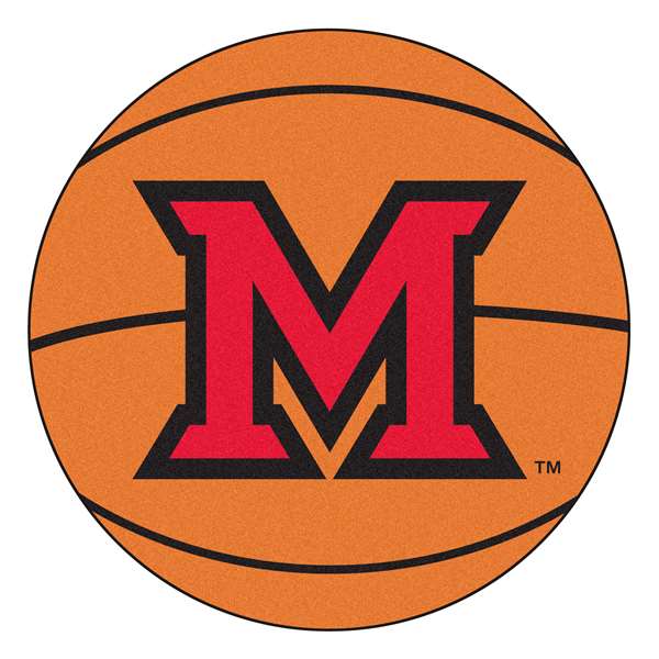 Miami University (OH) Redhawks Basketball Mat