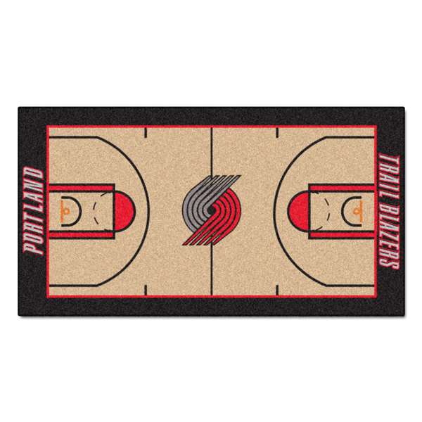 Portland Trail Blazers Trail Blazers NBA Court Large Runner