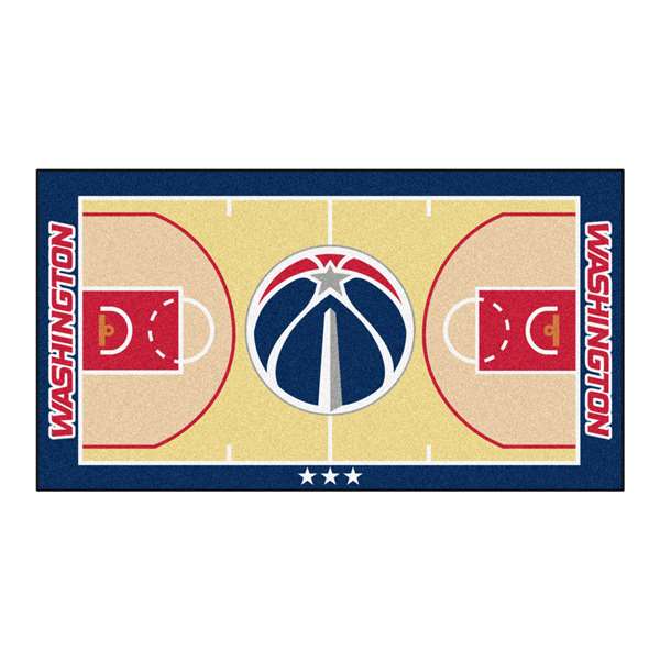 Washington Wizards Wizards NBA Court Large Runner