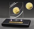 Green Bay Packers 4x Super Bowl Champs Gold Coin with Acrylic Display    