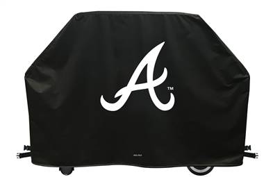 Atlanta Braves Deluxe Grill Cover - 60 inch