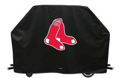 Boston Red Sox Deluxe Grill Cover - 60 inch