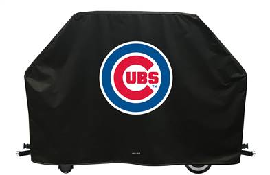 Chicago Cubs Deluxe Grill Cover - 60 inch