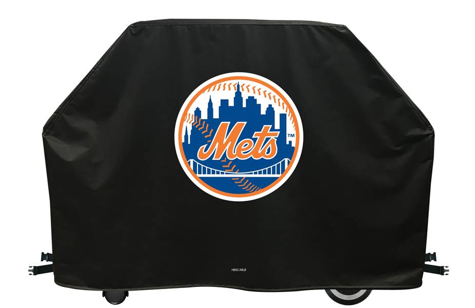 New York Mets Deluxe Grill Cover - 60 inch