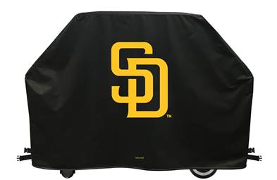 San Diego Padres Deluxe Grill Cover - 60 inch