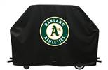 Oakland Athletics Deluxe Grill Cover - 72 inch