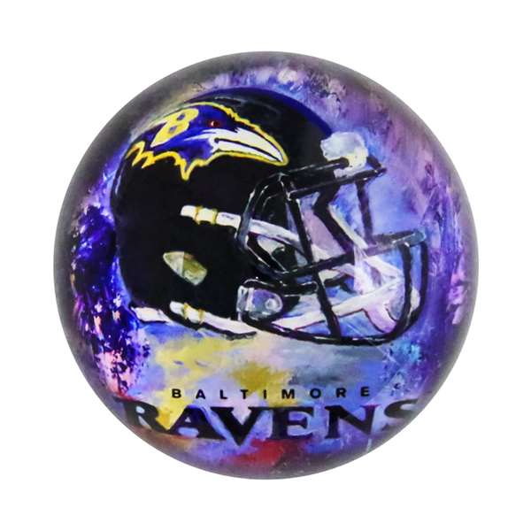 Baltimore Ravens Glass Dome Paperweight Glass Dome Paperweight  