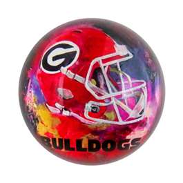Georgia Bulldogs Glass Dome Paperweight Glass Dome Paperweight  