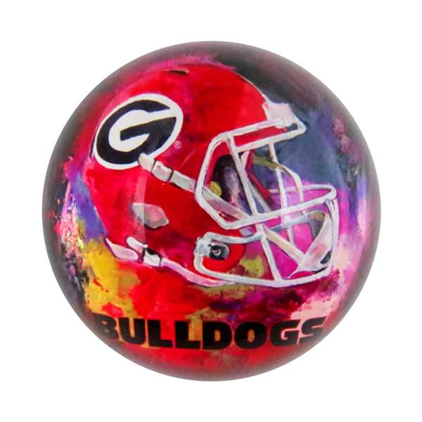 Georgia Bulldogs Glass Dome Paperweight Glass Dome Paperweight  