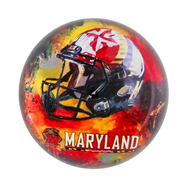 Maryland Terrapins Glass Dome Paperweight Glass Dome Paperweight  