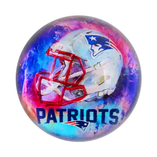 New England Patriots Glass Dome Paperweight  