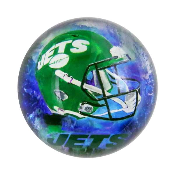 New York Jets Glass Dome Paperweight