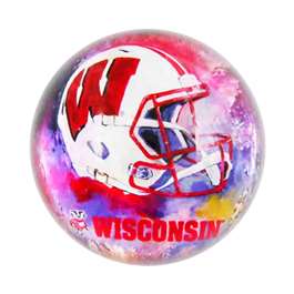 Wisconsin Badgers Glass Dome Paperweight Glass Dome Paperweight  