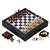 Mainstreet Classics Chess - Checkers - Backgammon - Chinese Checkers  