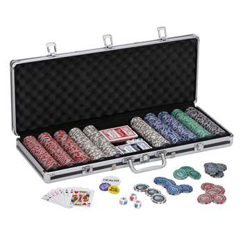 Fat Cat Bling 13.5 Grams 500Ct Poker Chip Set  