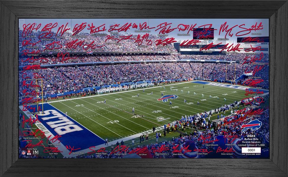 Buffalo Bills 2023 NFL Signature Gridiron  