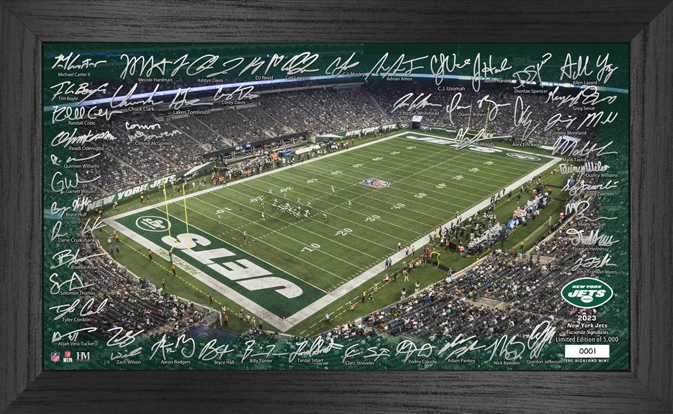 New York Jets 2023 NFL Signature Gridiron  