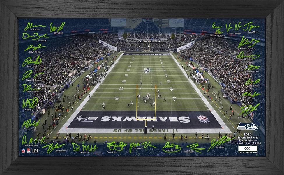 Seattle Seahawks 2023 NFL Signature Gridiron  