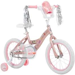 Disney Princess Celebration 16-inch Girls' Bike, Rose Gold  