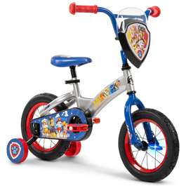 Huffy Paw Patrol 12-inch Boys? Bike, Silver and Blue  