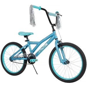 Huffy Glitzy Kids' Bike, Blue, 20-inch  