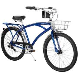 Huffy Airway Men's Cruiser Bike, Royal Blue, 26-inch  