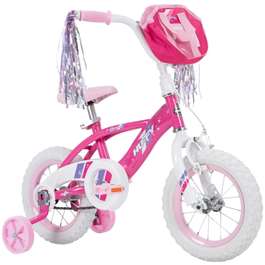 Huffy Glimmer Kids' Quick Connect Bike, Pink, 12-inch  