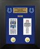 Indianapolis Colts Super Bowl Champions Deluxe Gold Coin & Ticket Collection  