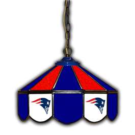 New England Patriots  14" Glass Pub Lamp  