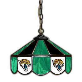 Jacksonville Jaguars  14" Glass Pub Lamp  