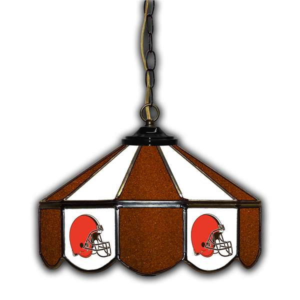 Cleveland Browns  14" Glass Pub Lamp  
