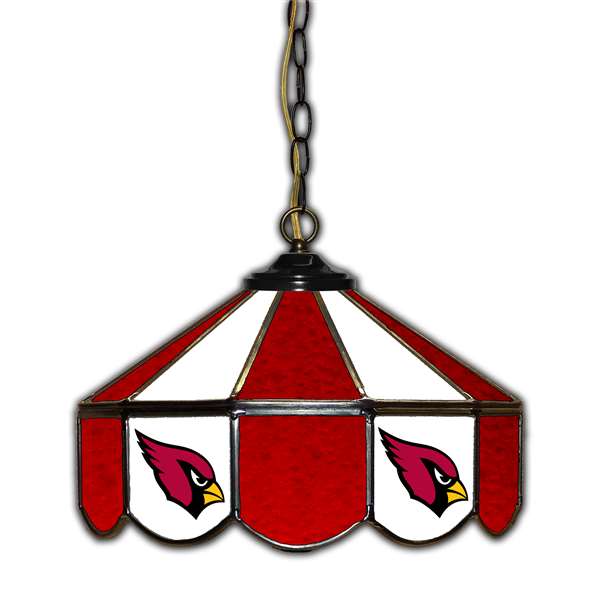 Arizona Cardinals  14" Glass Pub Lamp  