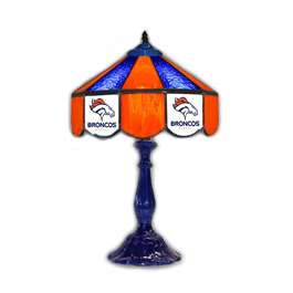 Denver Broncos  21" Glass Table Lamp   