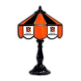 Cincinnati Bengals  21" Glass Table Lamp   