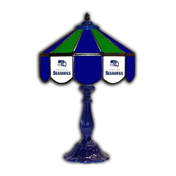 Seattle Seahawks  21" Glass Table Lamp   