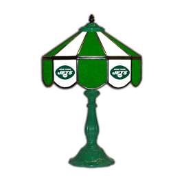 New York Jets  21" Glass Table Lamp   