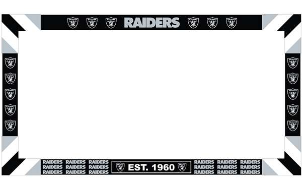 Las Vegas Raiders Big Game Monitor Frame