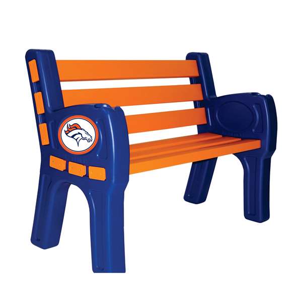 Denver Broncos Outdoor Bench  