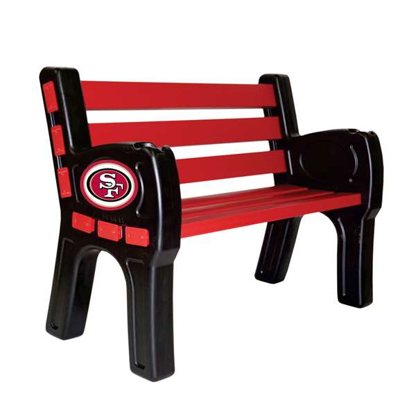 San Francisco 49ers Outdoor Bench