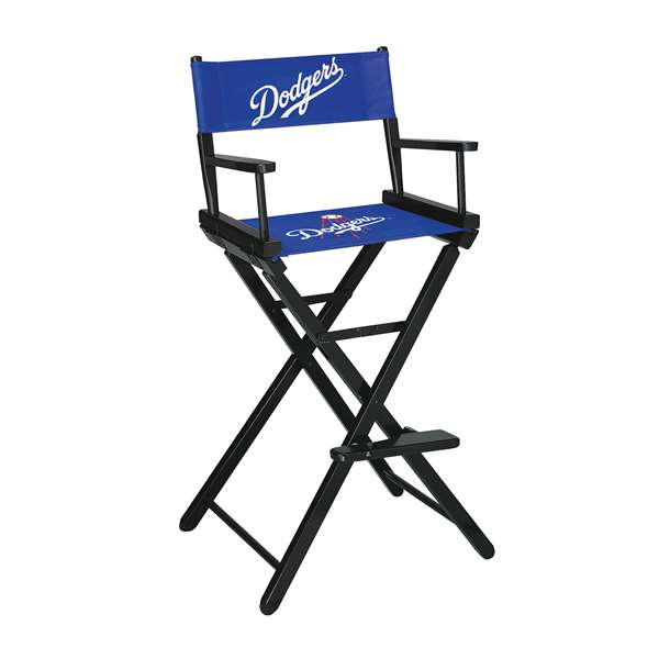 Los Angeles Dodgers Directors Chair-Bar Height