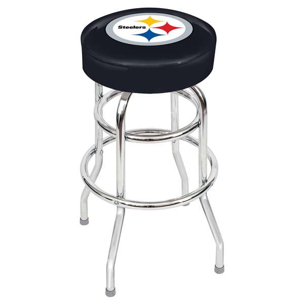Pittsburgh Steelers Chrome Bar Stool