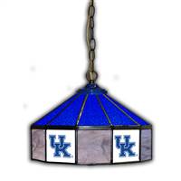 University Of Kentucky 14 Inch Glass Pub Lamp