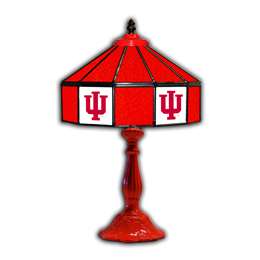 Indiana University  21" Glass Lamp  