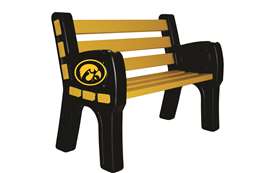 University Of Iowa Outdoor Bench  