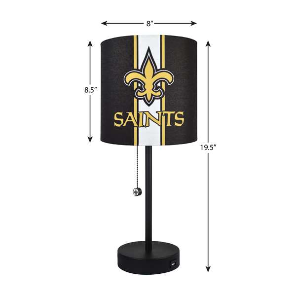 New Orleans Saints Desk Lamp