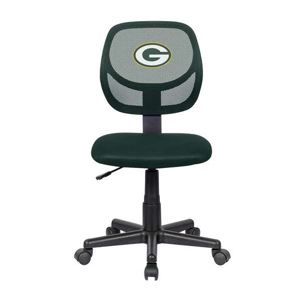 Green Bay Packers Green Armless Task Chair
