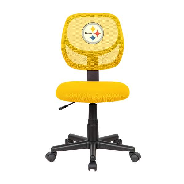Pittsburgh Steelers Yellow Armless Task Chair