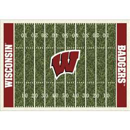 University Of Wisconsin 4x6 Homefield Rug