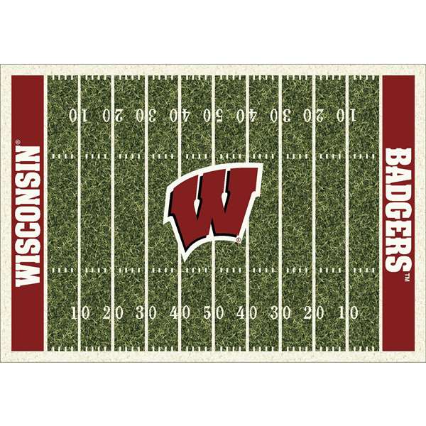 University Of Wisconsin 4x6 Homefield Rug