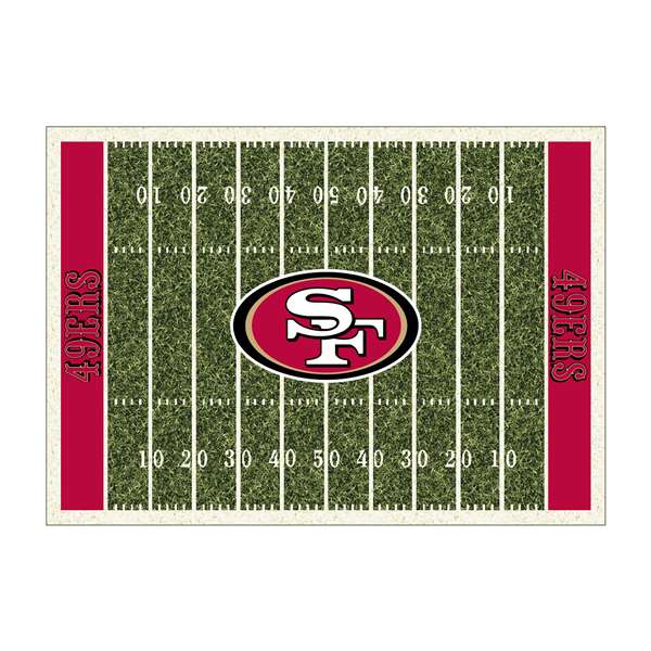 San Francisco 49ers 4x6 Homefield Rug